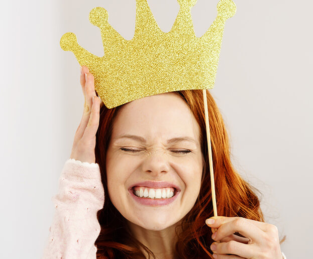 smiling young woman